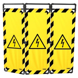 Intervention barrier - 3 panels
