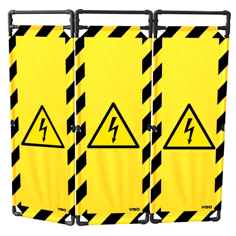 Barrière d'intervention pvc 1800 mm
