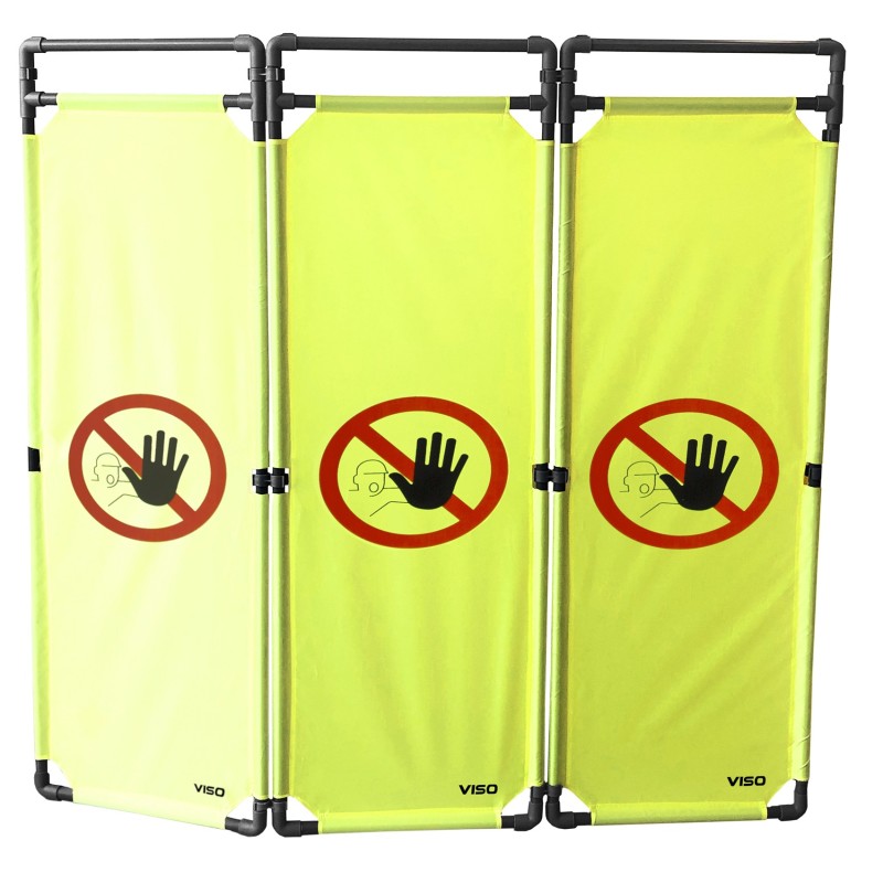 Intervention barrier - 3 panels