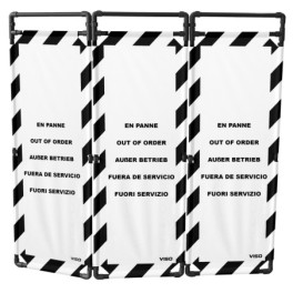Intervention barrier - 3 panels