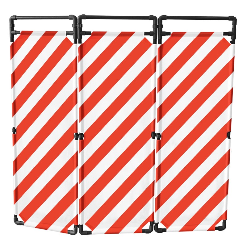 Intervention barrier - 3 panels