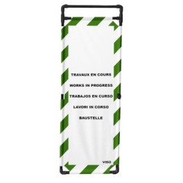 Intervention barrier - 3 panels
