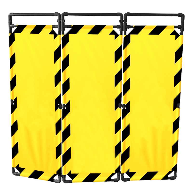 Barrière d'intervention pvc 1800 mm