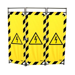 Intervention barrier - 3 panels