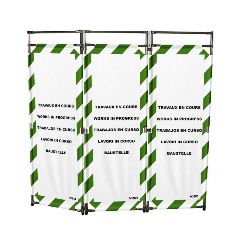 Intervention barrier - 3 panels