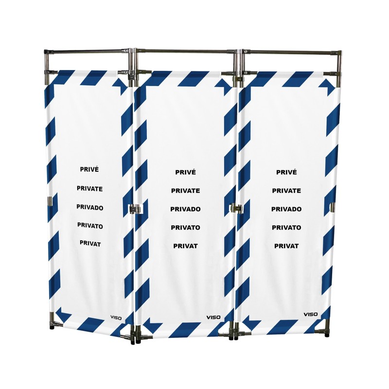 Intervention barrier - 3 panels