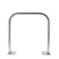 Cycle rack with hoops