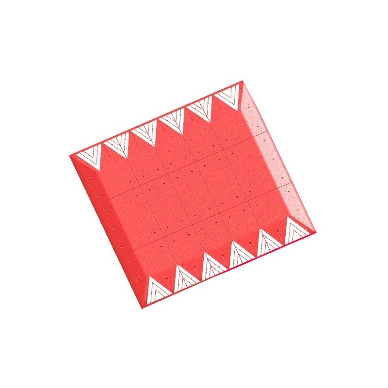 Plateau ralentisseur h 65 mm