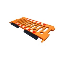 Barrière droite polypropylène 2 m