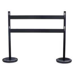 Steel marking post kit with barrier