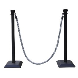 Plastic guidance post with cord
