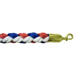 Stanchion braided rope