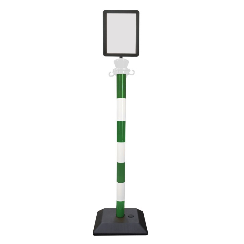 Poteau d’information plastique