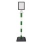 Poteau d’information plastique