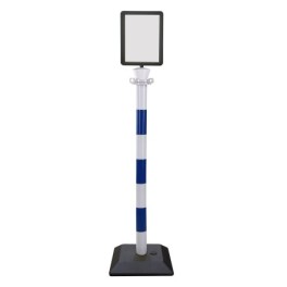 Poteau d’information plastique