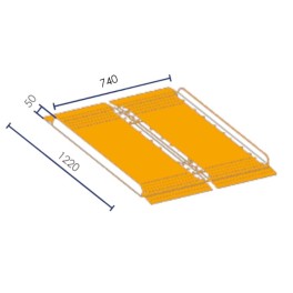 Portable PMR (Persons with Reduced Mobility) ramp