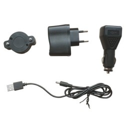 Mallette de 6 lampes de chantier clignotantes à led 9 positions