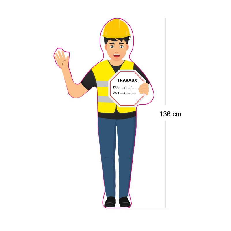 Traffic signal character