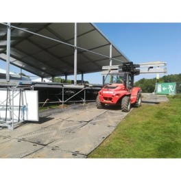 Temporary road plate  2.4 m 80 T