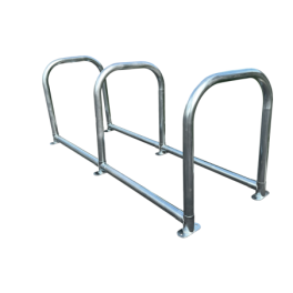 Modular bicycle rack