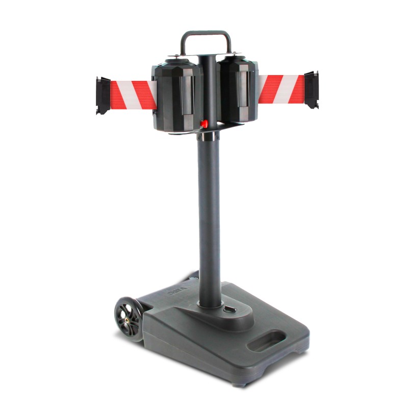 Portable Retractable Belt Barrier 15 to 40 M