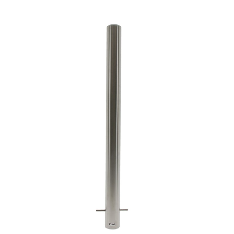 Stainless steel protective post