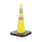 Coloured weighted cone 90 cm
