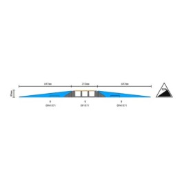 Passe-cable 3 canaux