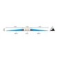 Passe-cable 3 canaux