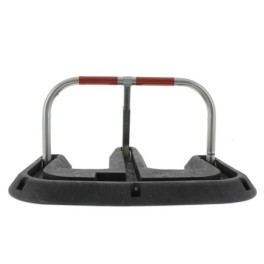 Arceau de parking avec cylindre et structure de protection