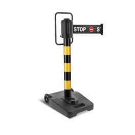 Portable Retractable Belt Barrier 10 M