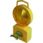 Lampe de chantier clignotante solaire à led