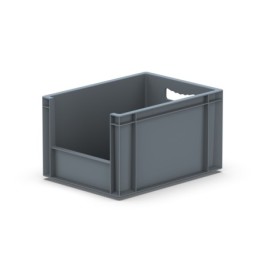 Opened picking crate