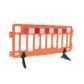 Polypropylene safety barrier