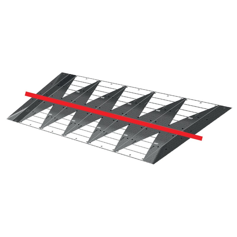 Cable pass for road crossings - 100 mm