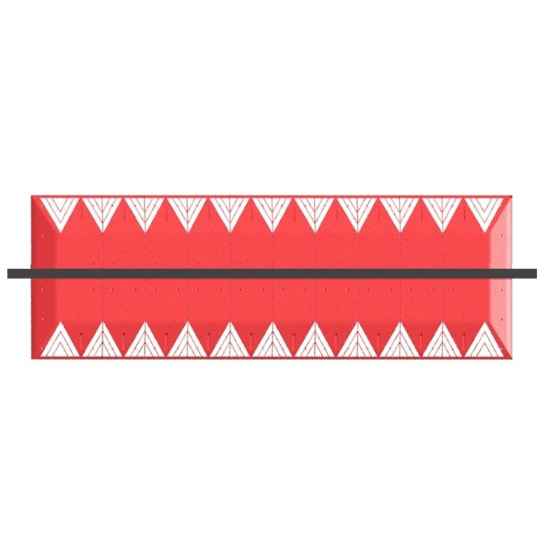 Cable pass for road crossings - 100 mm