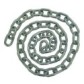 Straight welded chain with short links