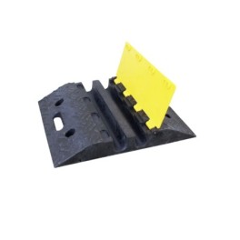 Passe-câbles 50 cm avec capot 2 ou 4 canaux (35x35mm)