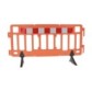 Polypropylene safety barrier