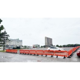 Polypropylene safety barrier