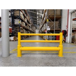 High-strength safety barrier