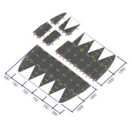 4-meter speed bump