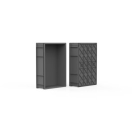 Bac de manutention norme Europe - 600 x 400 mm