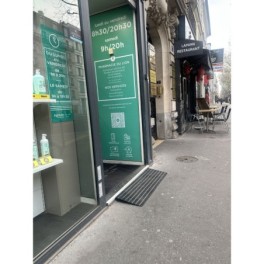 Rampe d'accès caoutchouc