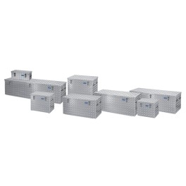 Heavy duty aluminium crate - 37L to 470L - Viso