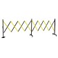 Barrière extensible en acier h 1 m x 4 m
