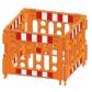 Polypropylene safety barrier