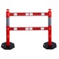 Set of 2 Steel Bollard Barriers for Marking