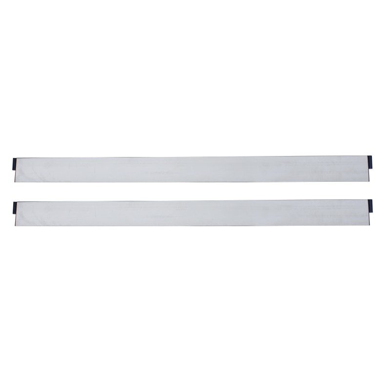 Set of 2 Steel Bollard Barriers for Marking - Viso