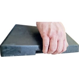 Polypropylene safety barrier base